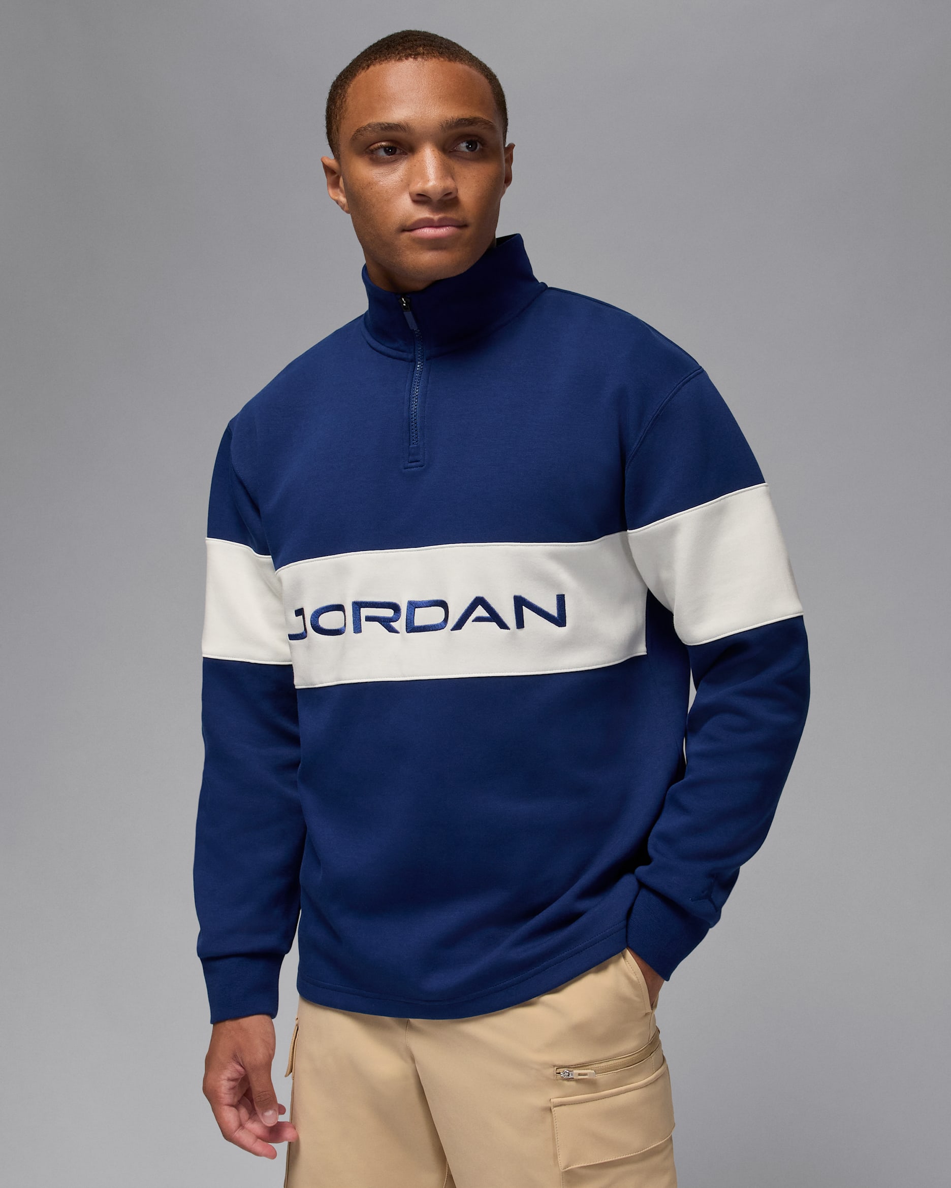 NIKE公式】ジョーダン メンズ Dri-FIT 1/4ジップ ゴルフトップ